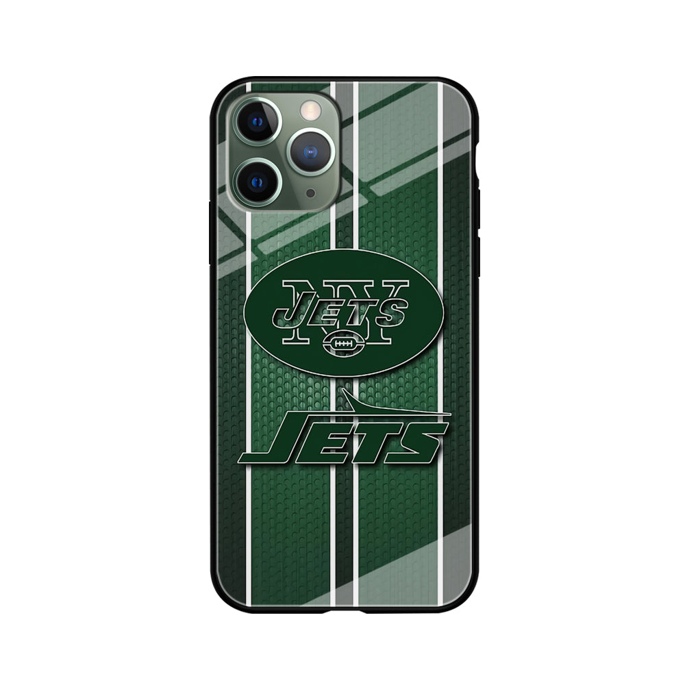 NFL New York Jets 001 iPhone 11 Pro Max Case-Phone Case-Tempered Glass Case-Altracase