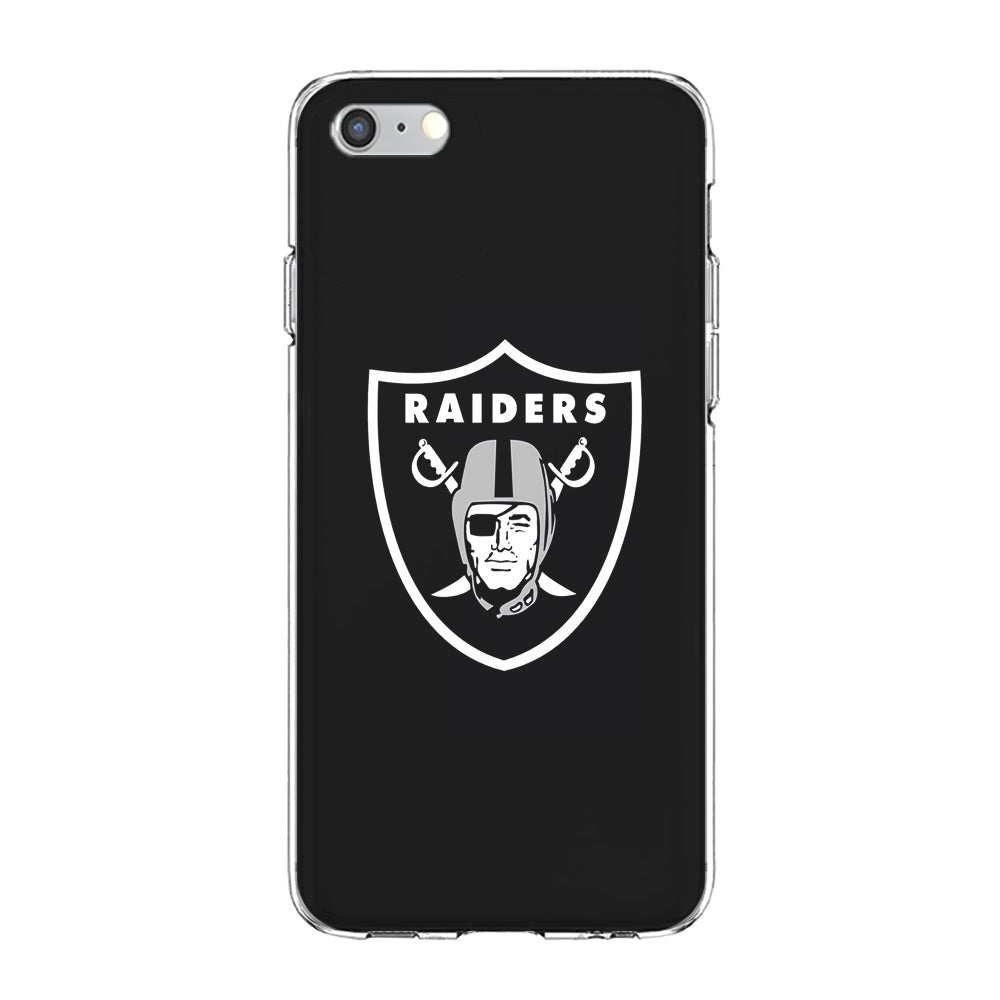 NFL Oakland Raiders 001 iPhone 6 Plus | 6s Plus Case-Phone Case-Clear Soft Case-Altracase