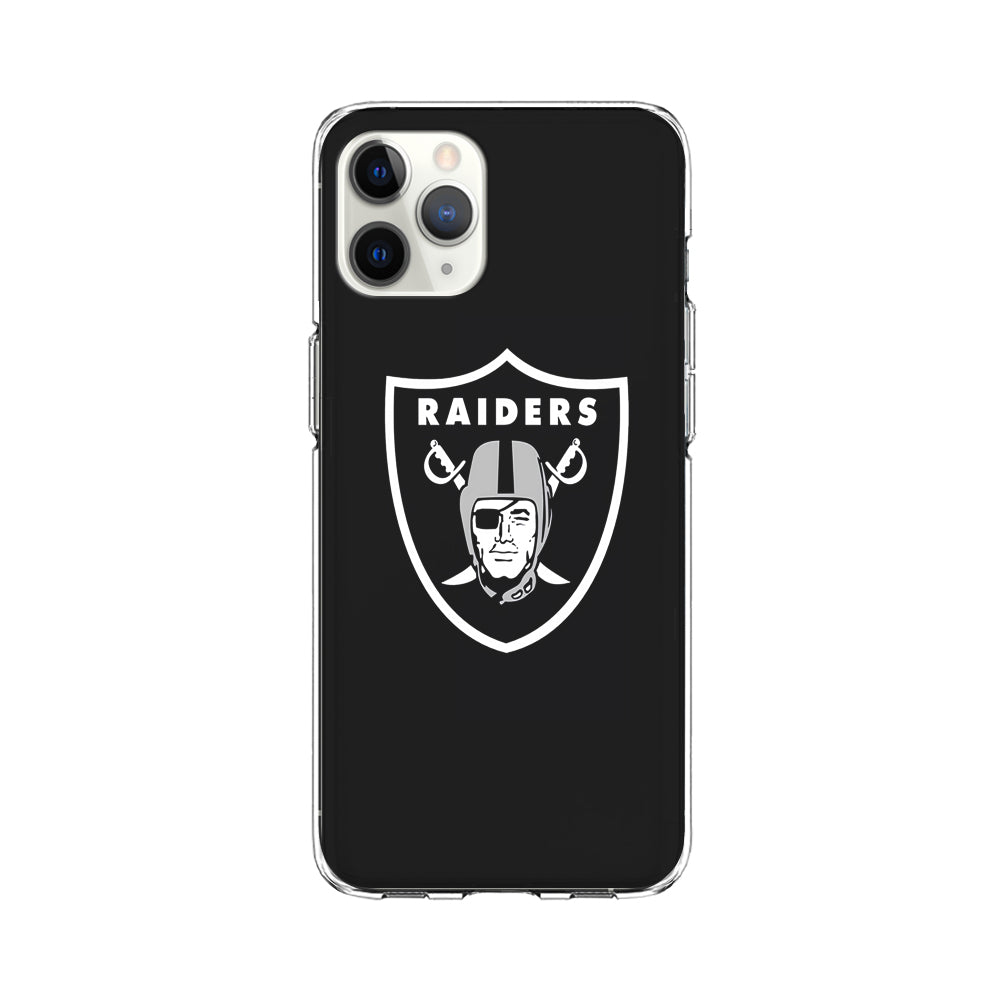 NFL Oakland Raiders 001 iPhone 11 Pro Case-Phone Case-Clear Soft Case-Altracase