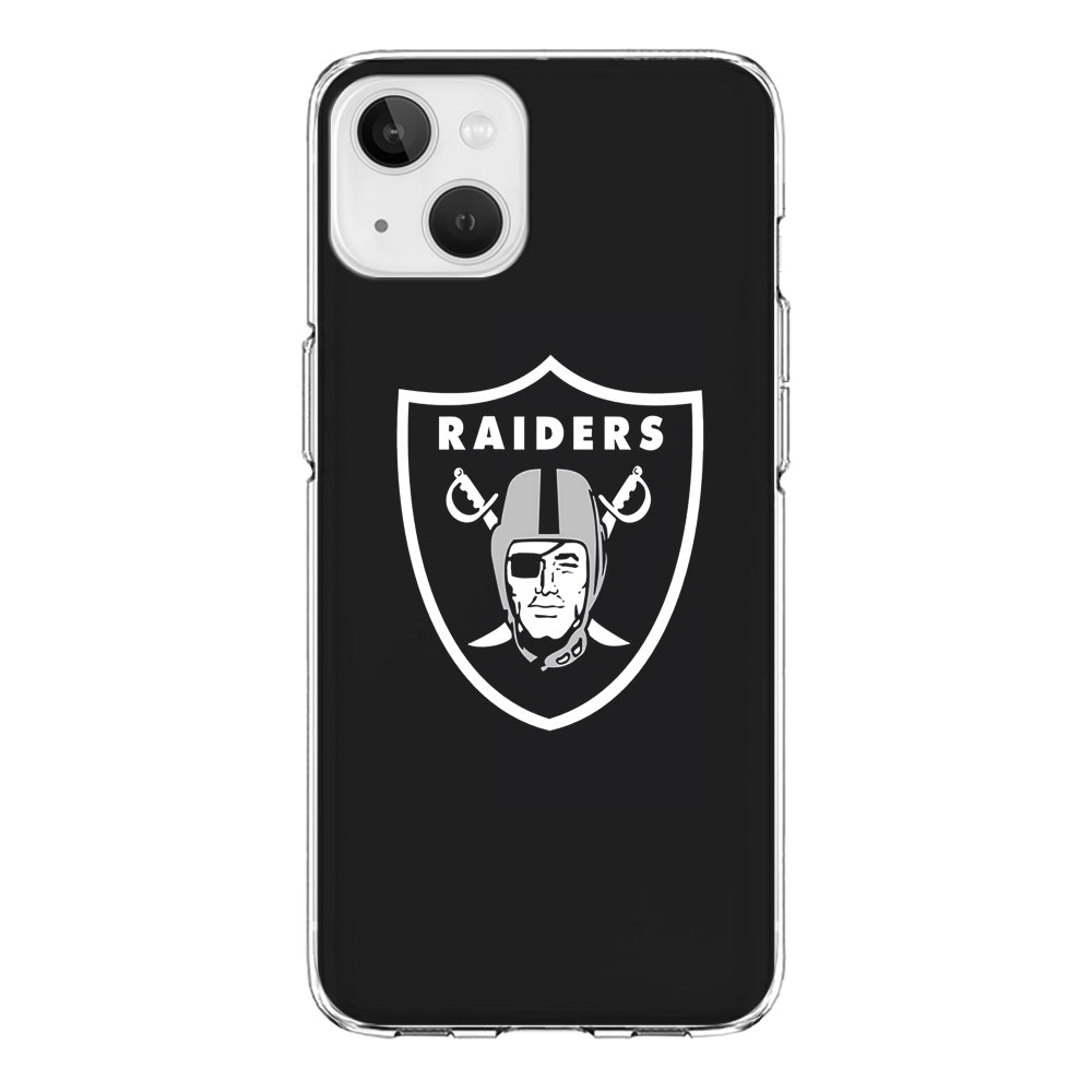 NFL Oakland Raiders 001 iPhone 13 Mini Case-Phone Case-Clear Soft Case-Altracase