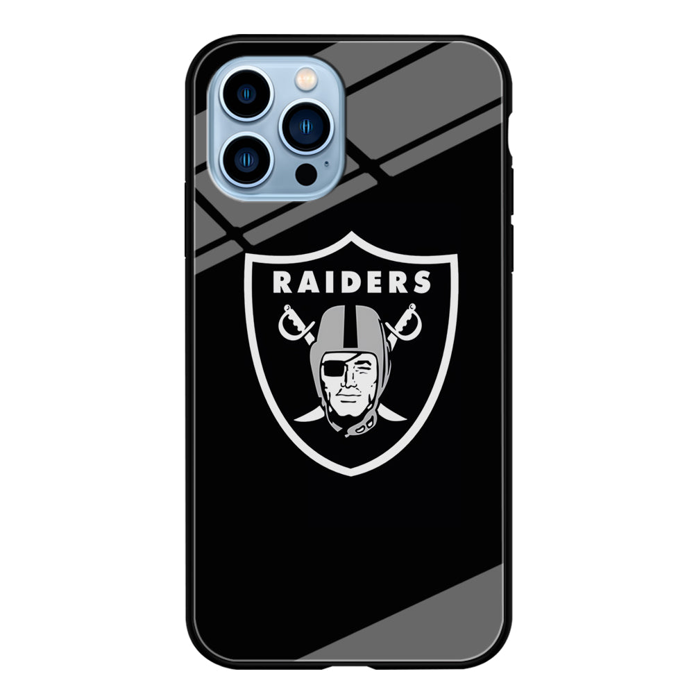 NFL Oakland Raiders 001 iPhone 13 Pro Case-Phone Case-Tempered Glass Case-Altracase