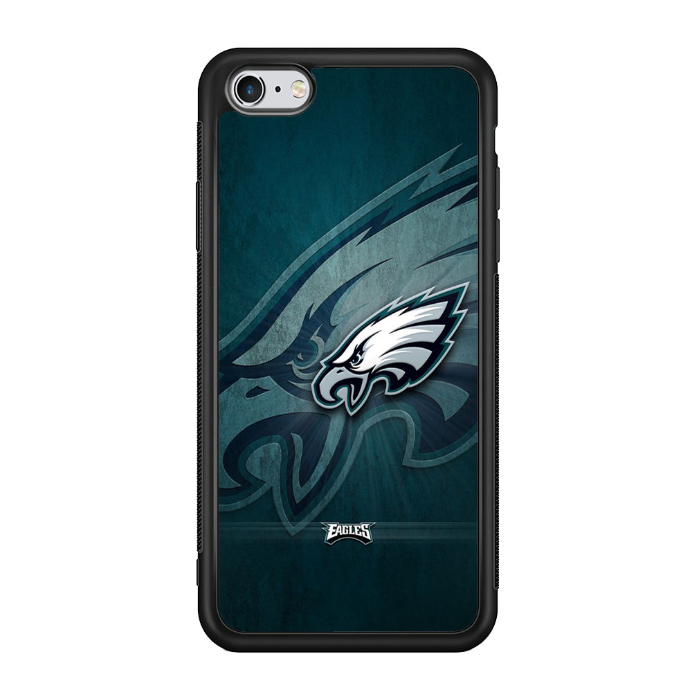 NFL Philadelphia Eagles 001 iPhone 6 | 6s Case-Phone Case-Rubber Black (2D Case)-Altracase