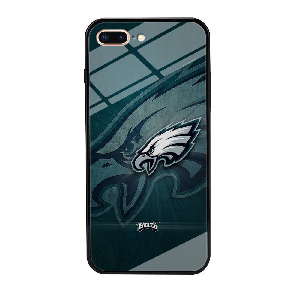 NFL Philadelphia Eagles 001 iPhone 8 Plus Case-Phone Case-Tempered Glass Case-Altracase