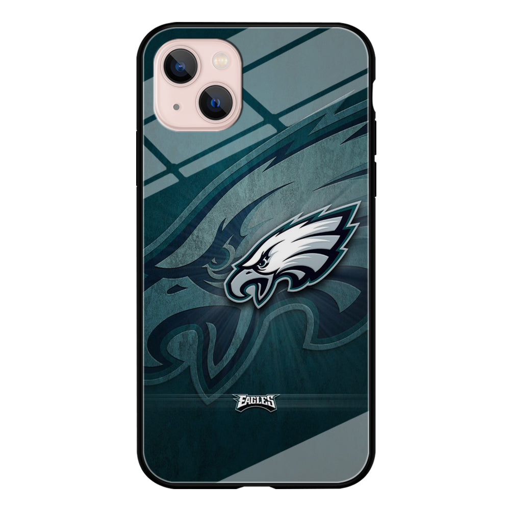 NFL Philadelphia Eagles 001 iPhone 13 Mini Case-Phone Case-Tempered Glass Case-Altracase