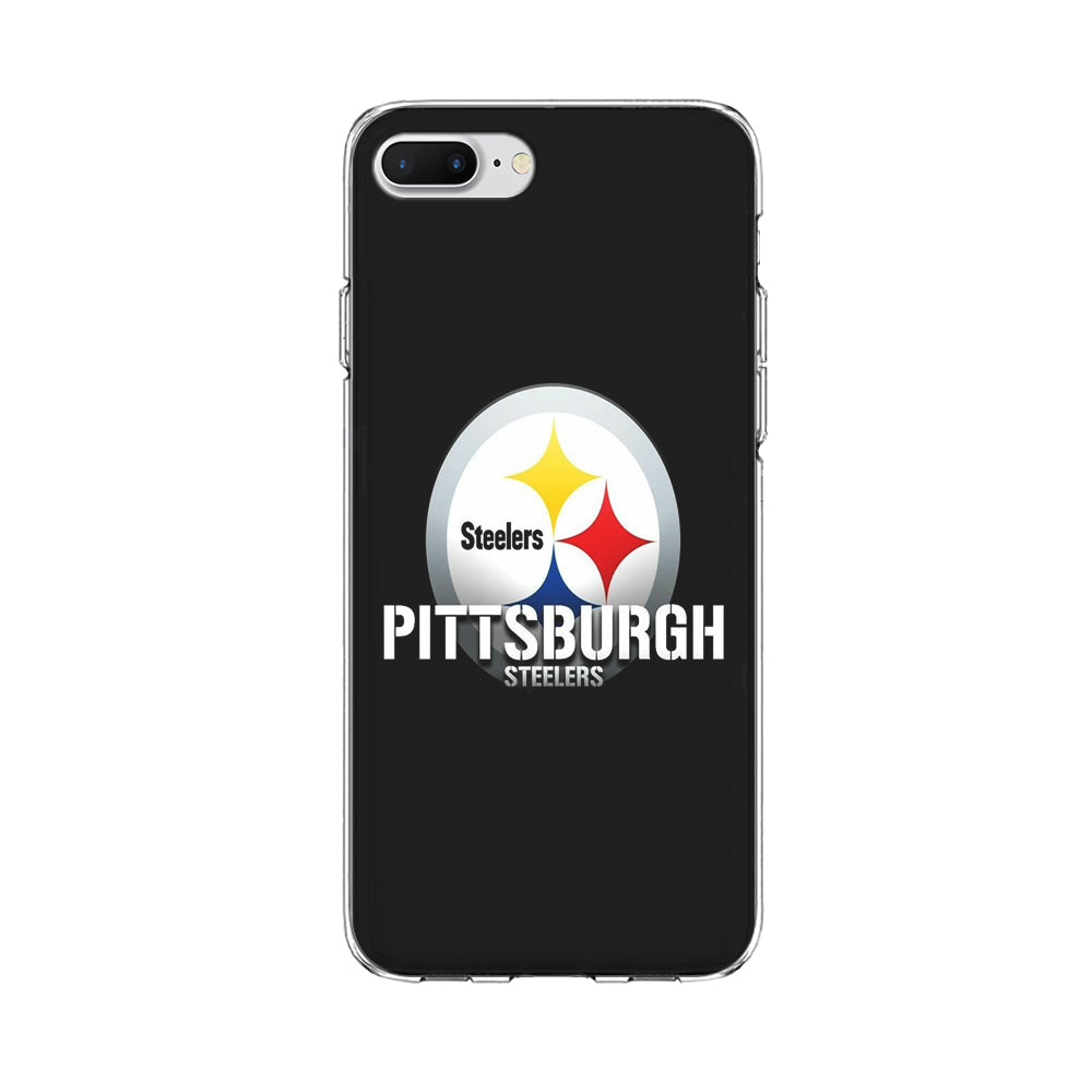 NFL Pittsburgh Steelers 001 iPhone 8 Plus Case-Phone Case-Clear Soft Case-Altracase