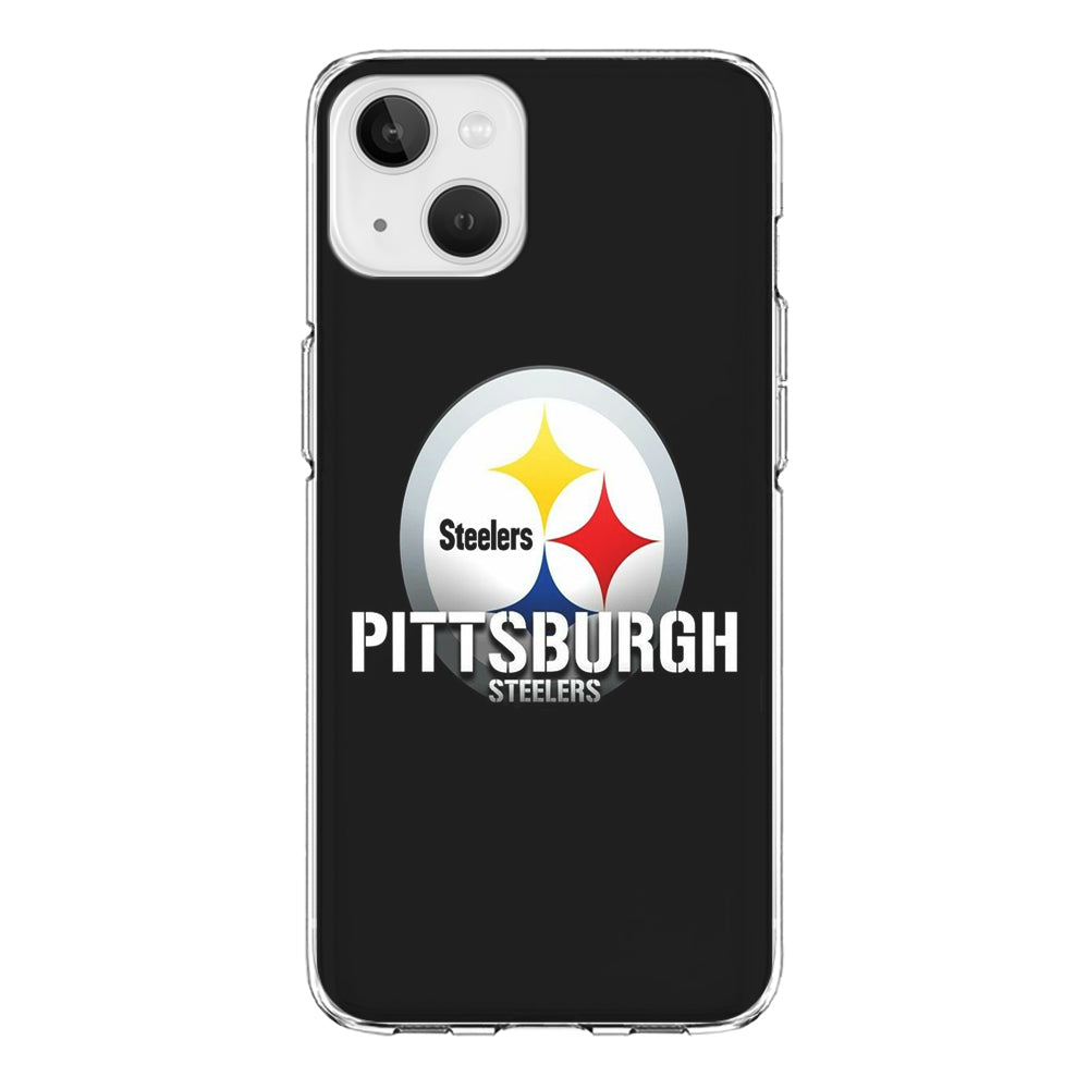 NFL Pittsburgh Steelers 001 iPhone 13 Mini Case-Phone Case-Clear Soft Case-Altracase