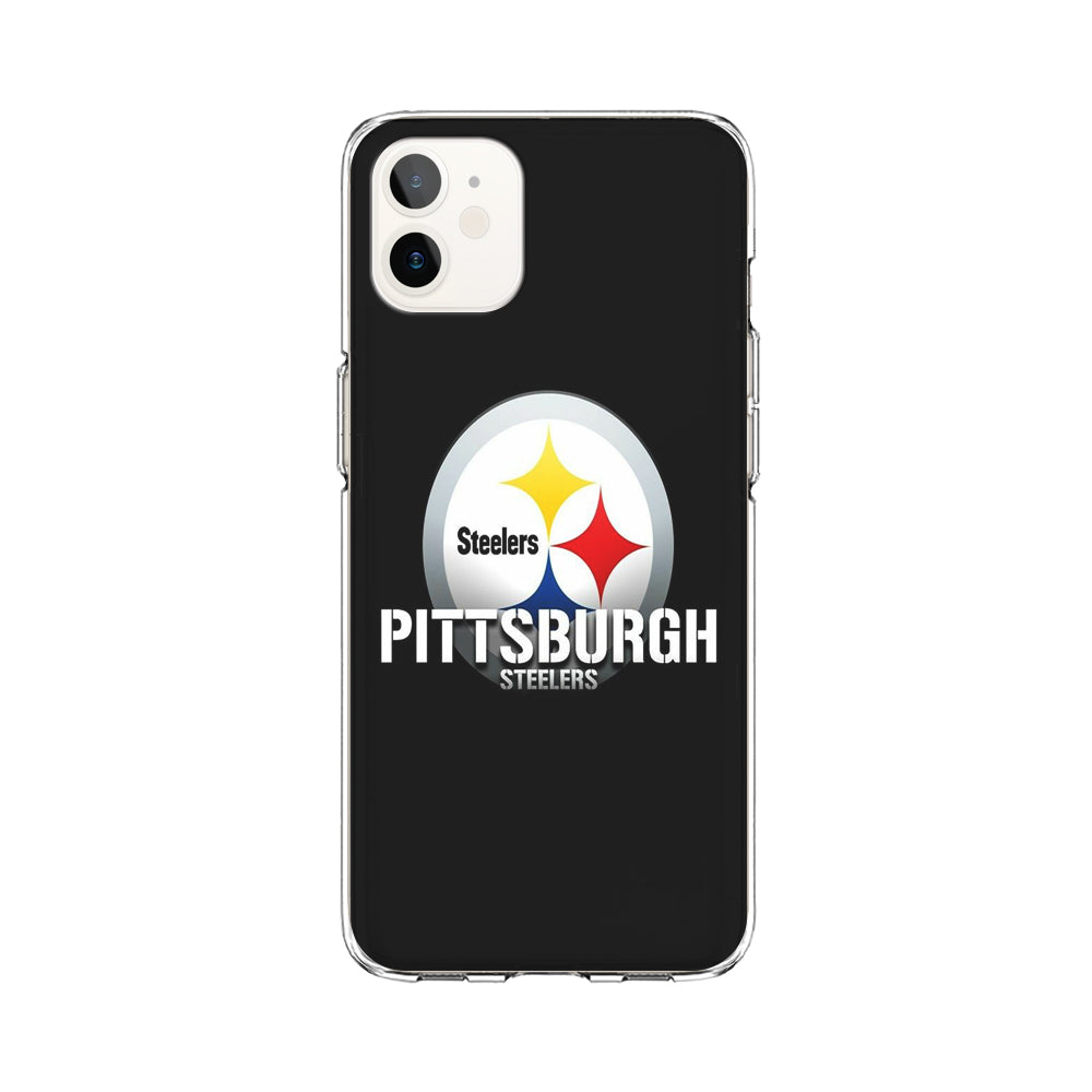 NFL Pittsburgh Steelers 001 iPhone 12 Case-Phone Case-Clear Soft Case-Altracase
