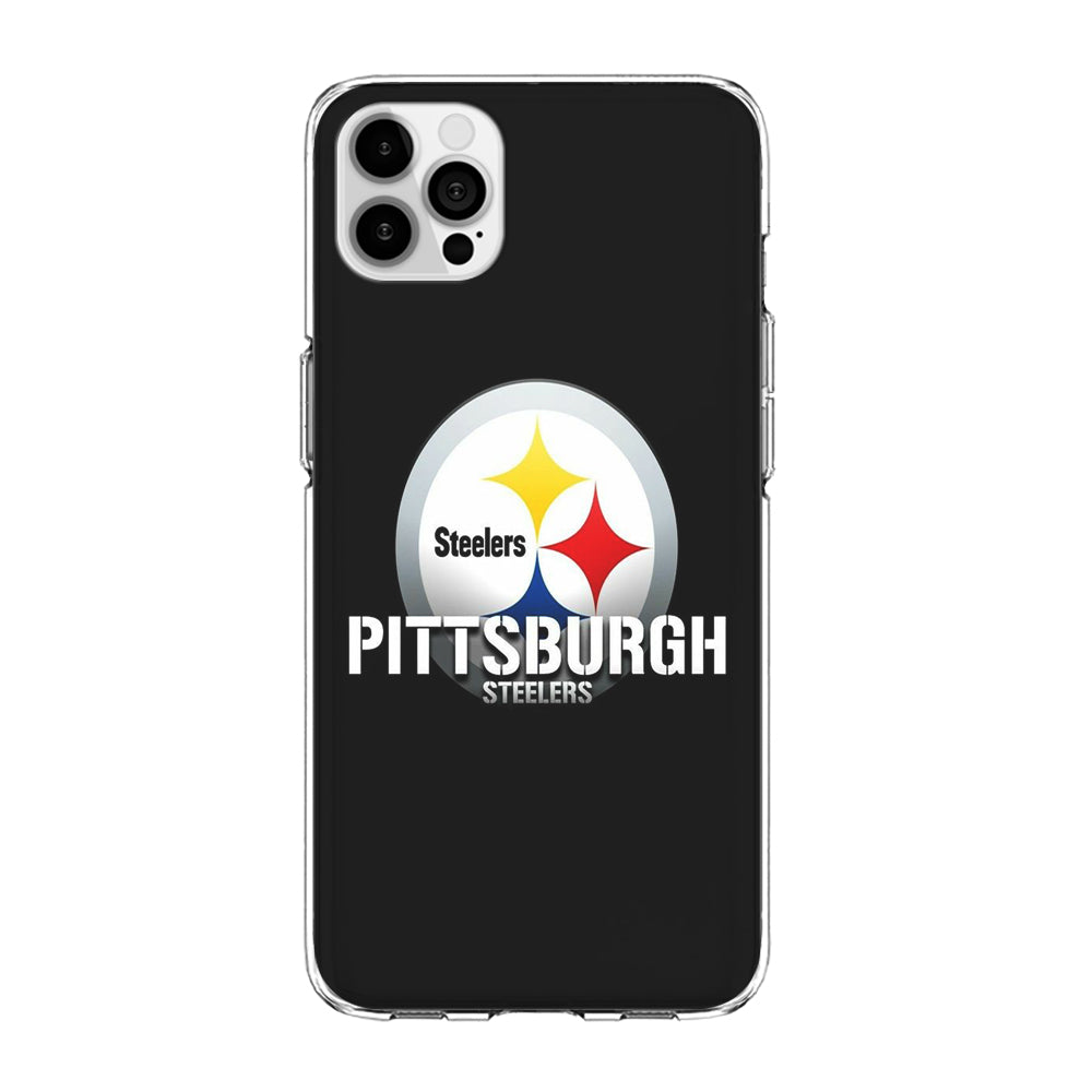 NFL Pittsburgh Steelers 001 iPhone 12 Pro Max Case-Phone Case-Clear Soft Case-Altracase