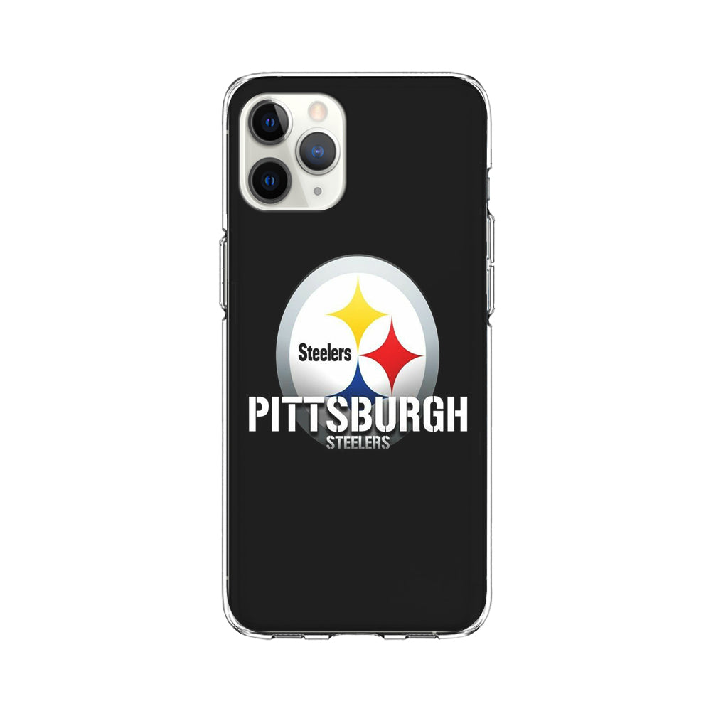 NFL Pittsburgh Steelers 001 iPhone 11 Pro Case-Phone Case-Clear Soft Case-Altracase