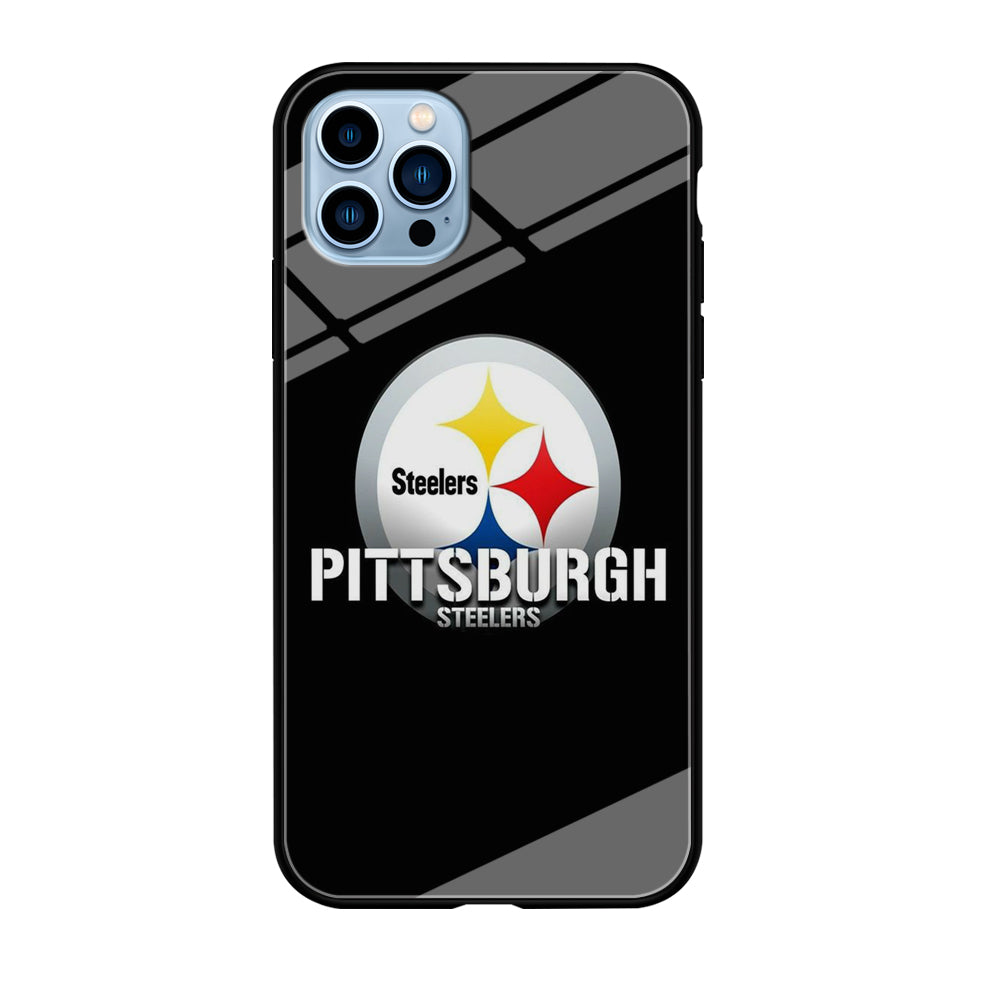 NFL Pittsburgh Steelers 001 iPhone 12 Pro Case-Phone Case-Tempered Glass Case-Altracase