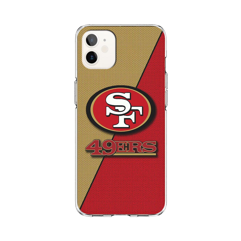 NFL San Francisco 49ers 001 iPhone 12 Mini Case-Phone Case-Clear Soft Case-Altracase