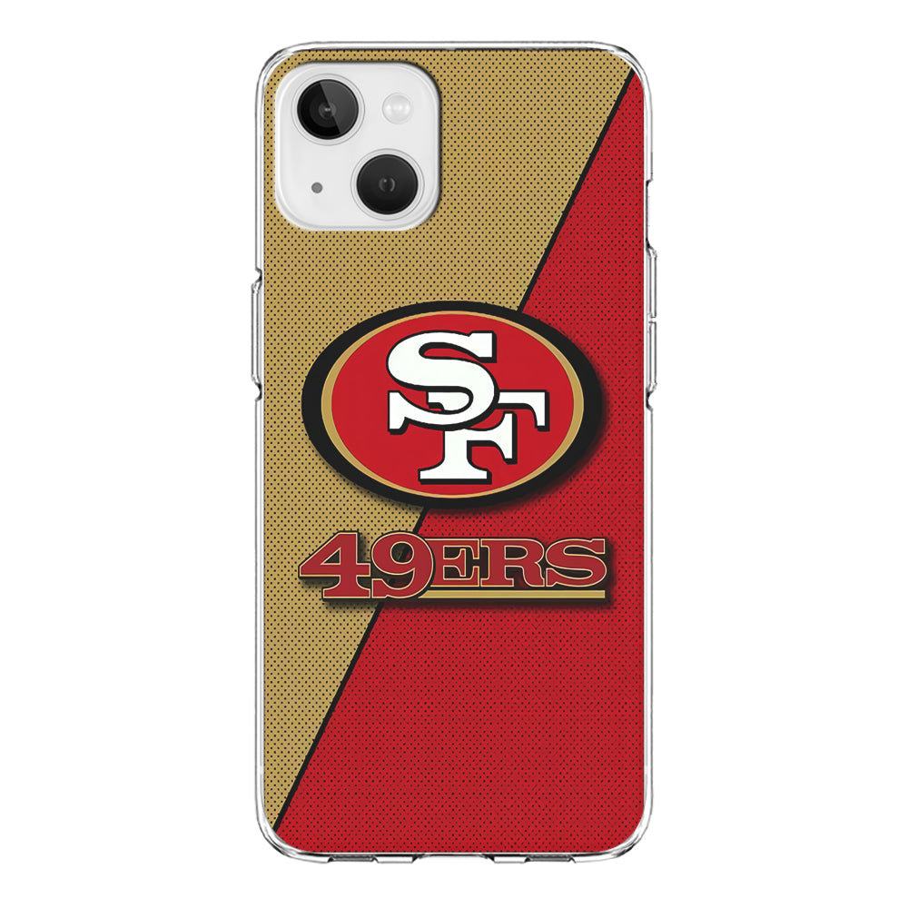 NFL San Francisco 49ers 001 iPhone 13 Mini Case-Phone Case-Clear Soft Case-Altracase