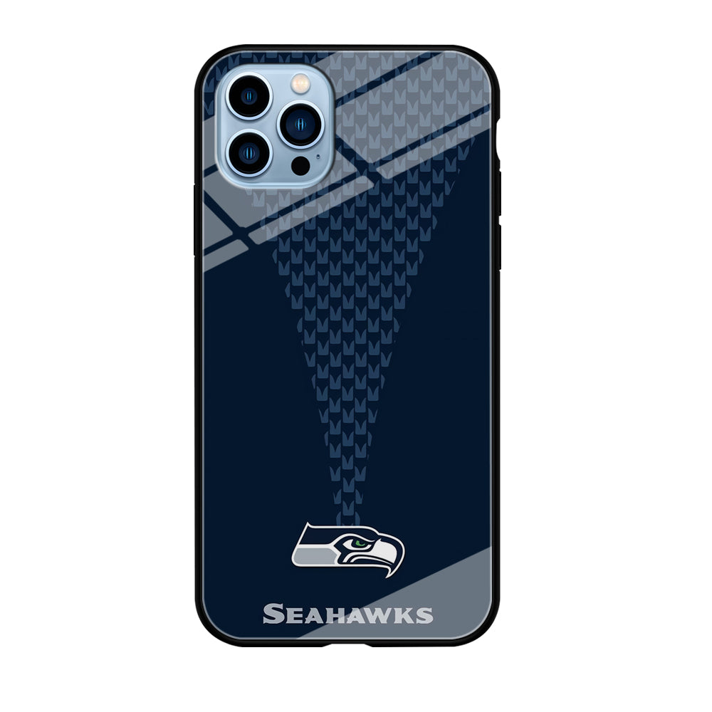 NFL Seattle Seahawks 001 iPhone 12 Pro Max Case-Phone Case-Tempered Glass Case-Altracase