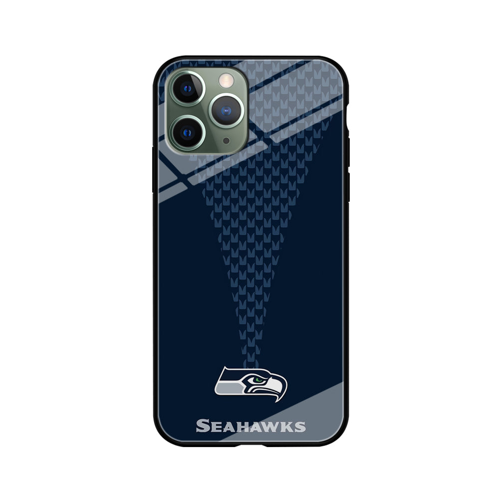 NFL Seattle Seahawks 001 iPhone 11 Pro Max Case-Phone Case-Tempered Glass Case-Altracase