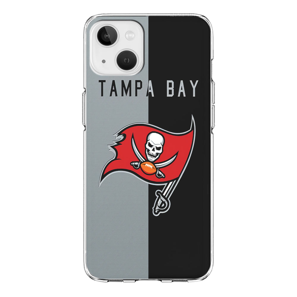 NFL Tampa Bay Buccaneers 001 iPhone 13 Mini Case-Phone Case-Clear Soft Case-Altracase