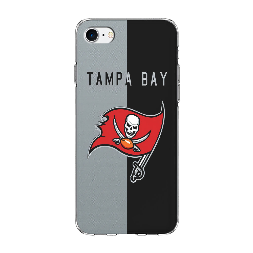 NFL Tampa Bay Buccaneers 001 iPhone 7 Case-Phone Case-Clear Soft Case-Altracase