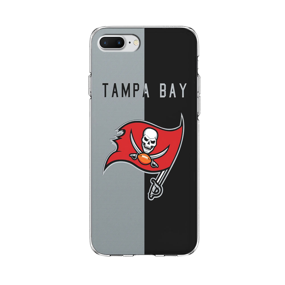 NFL Tampa Bay Buccaneers 001 iPhone 8 Plus Case-Phone Case-Clear Soft Case-Altracase