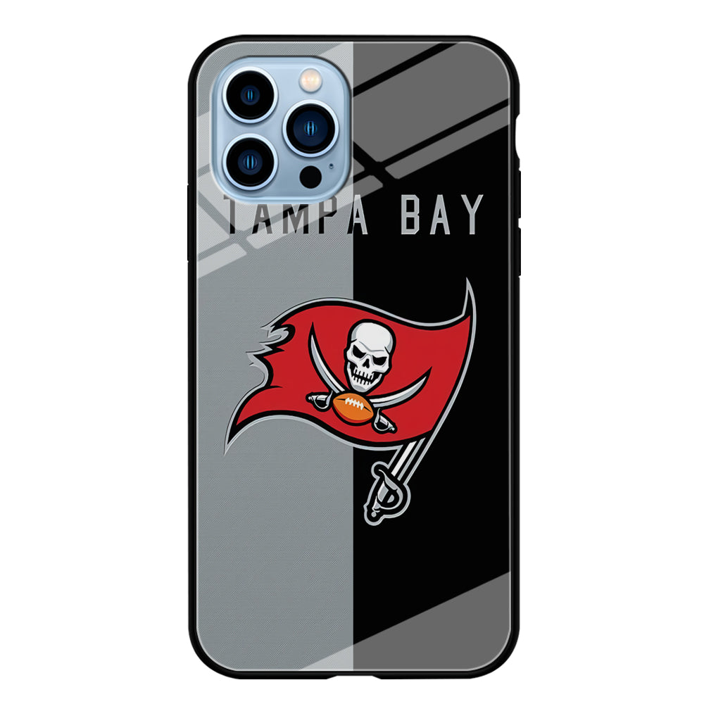 NFL Tampa Bay Buccaneers 001 iPhone 13 Pro Max Case-Phone Case-Tempered Glass Case-Altracase