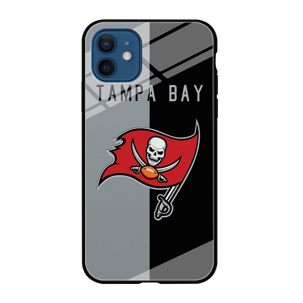 NFL Tampa Bay Buccaneers 001 iPhone 12 Case-Phone Case-Tempered Glass Case-Altracase