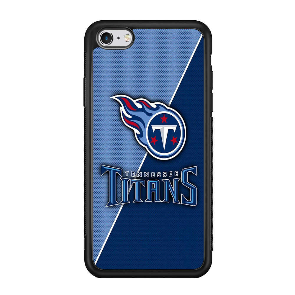 NFL Tennessee Titans 001 iPhone 6 | 6s Case-Phone Case-Rubber Black (2D Case)-Altracase