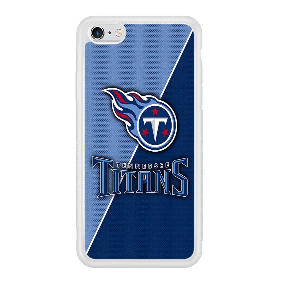 NFL Tennessee Titans 001 iPhone 6 | 6s Case-Phone Case-Rubber White (2D Case)-Altracase