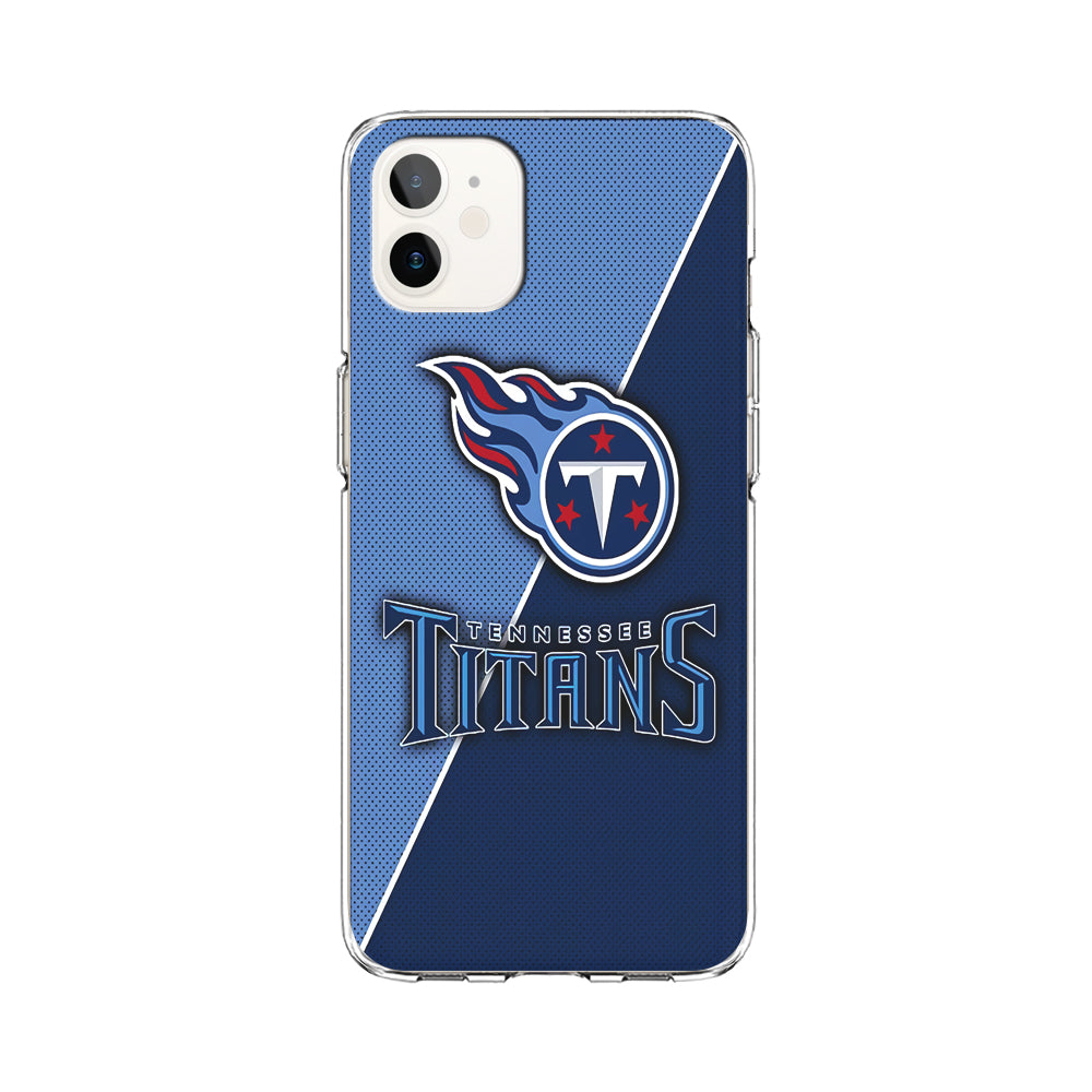 NFL Tennessee Titans 001 iPhone 12 Case-Phone Case-Clear Soft Case-Altracase