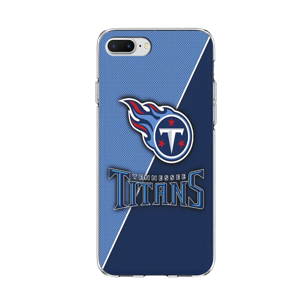 NFL Tennessee Titans 001 iPhone 8 Plus Case-Phone Case-Clear Soft Case-Altracase