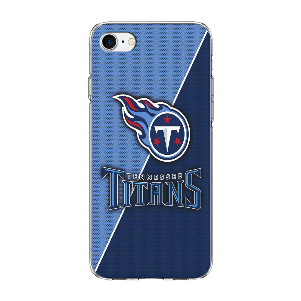 NFL Tennessee Titans 001 iPhone 7 Case-Phone Case-Clear Soft Case-Altracase