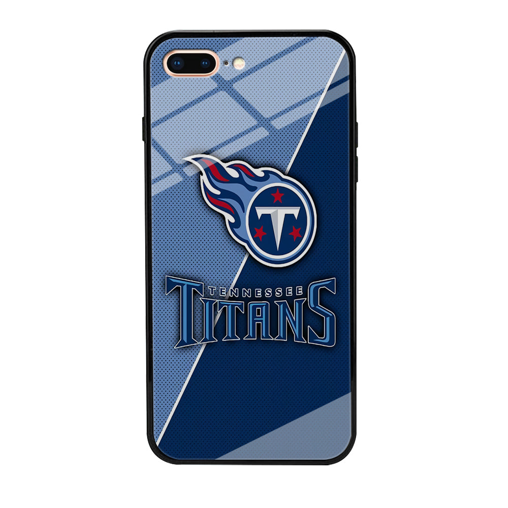 NFL Tennessee Titans 001 iPhone 8 Plus Case-Phone Case-Tempered Glass Case-Altracase