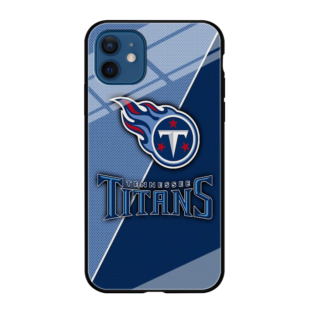 NFL Tennessee Titans 001 iPhone 12 Case-Phone Case-Tempered Glass Case-Altracase
