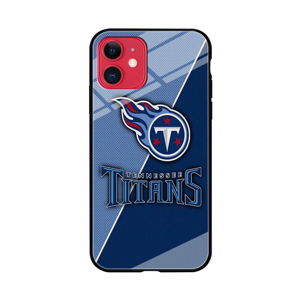NFL Tennessee Titans 001 iPhone 11 Case-Phone Case-Tempered Glass Case-Altracase