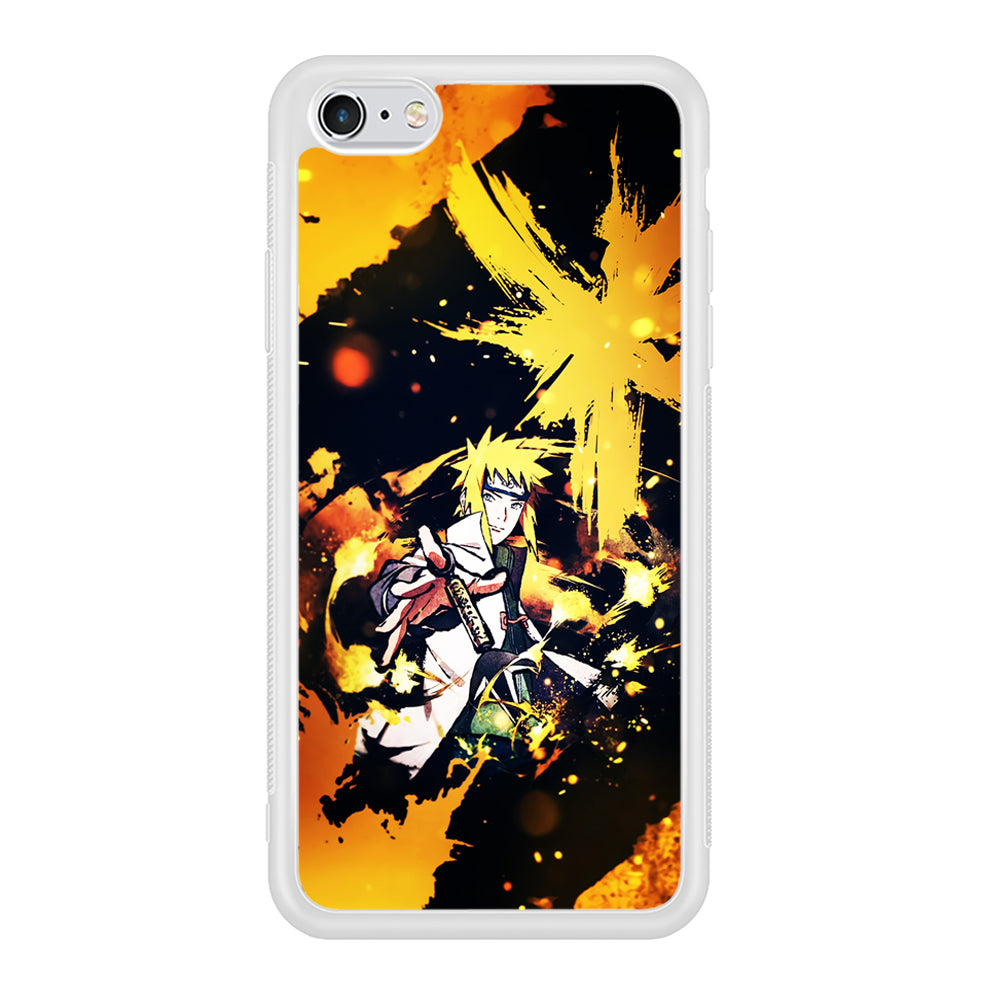 Namikaze Minato Painting iPhone 6 Plus | 6s Plus Case-Phone Case-Rubber White (2D Case)-Altracase
