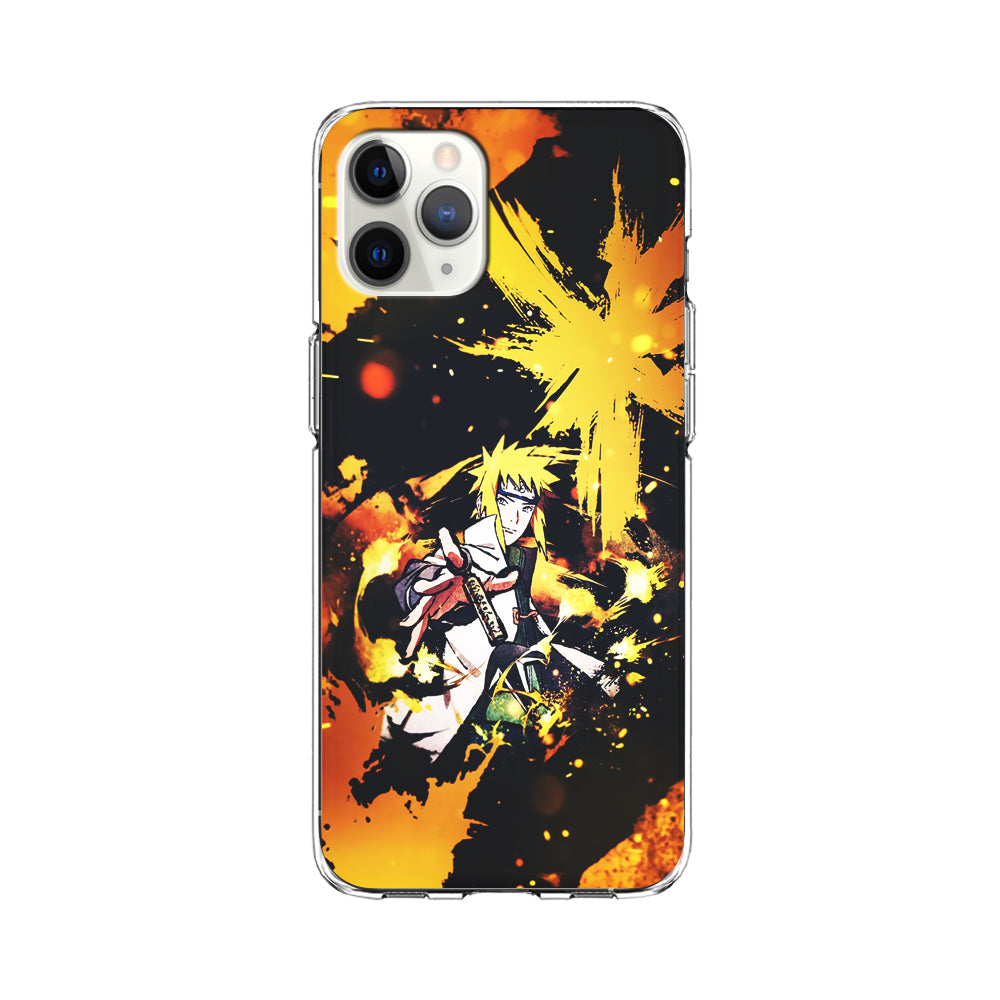 Namikaze Minato Painting iPhone 11 Pro Max Case-Phone Case-Clear Soft Case-Altracase