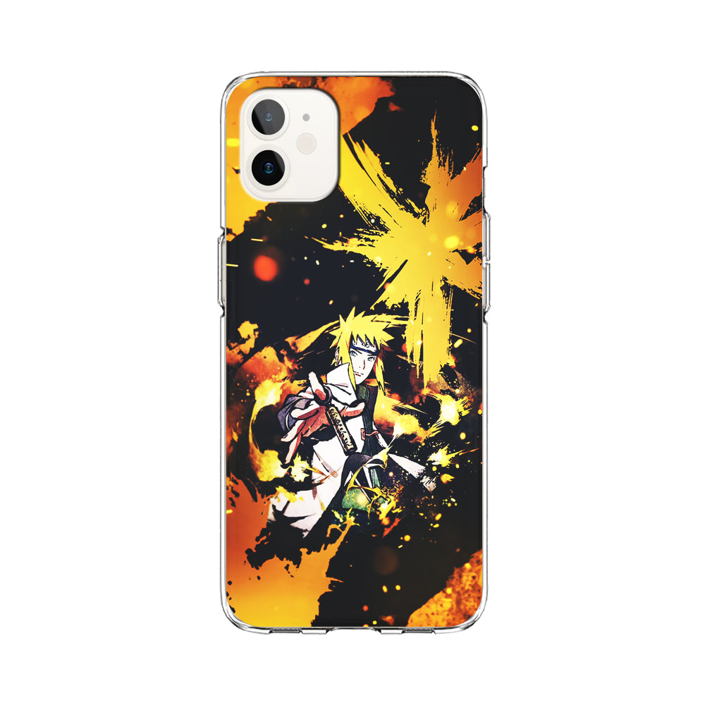 Namikaze Minato Painting iPhone 12 Case-Phone Case-Clear Soft Case-Altracase