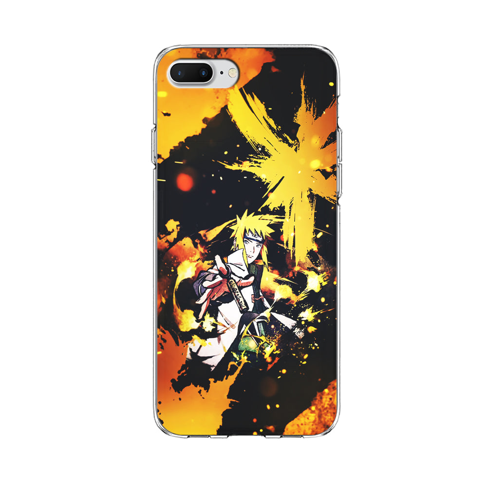 Namikaze Minato Painting iPhone 8 Plus Case-Phone Case-Clear Soft Case-Altracase