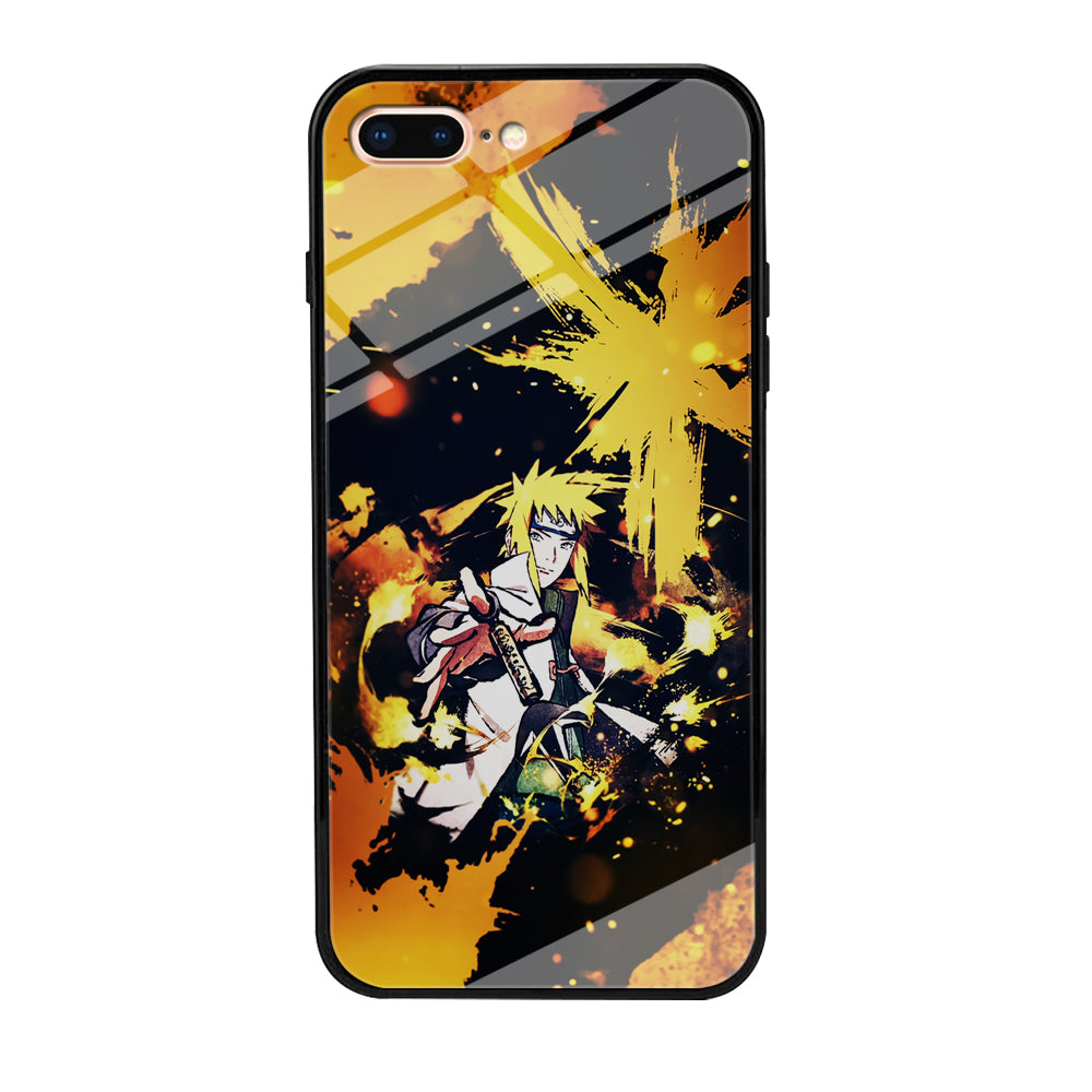 Namikaze Minato Painting iPhone 8 Plus Case-Phone Case-Tempered Glass Case-Altracase