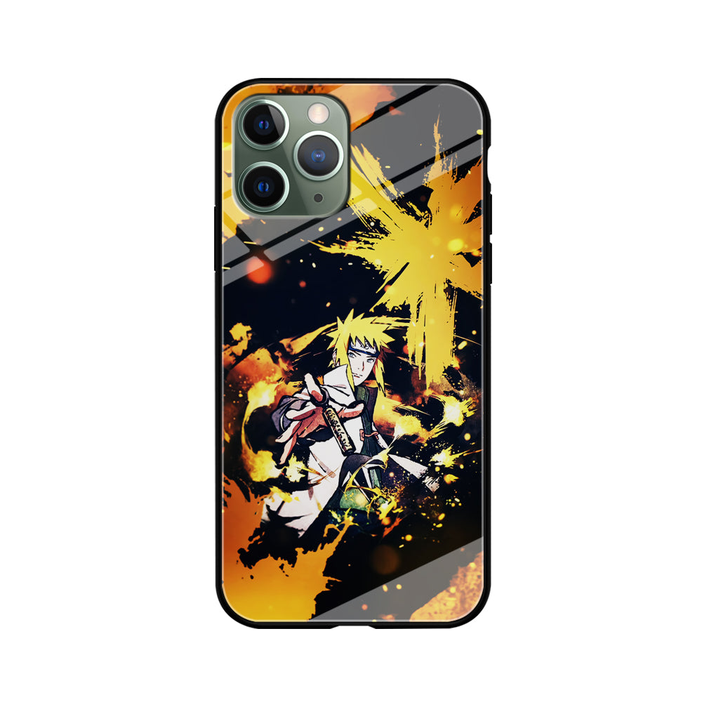 Namikaze Minato Painting iPhone 11 Pro Max Case-Phone Case-Tempered Glass Case-Altracase
