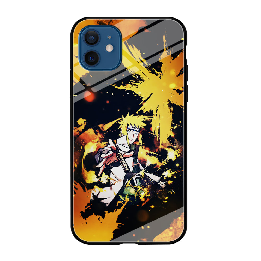 Namikaze Minato Painting iPhone 12 Case-Phone Case-Tempered Glass Case-Altracase