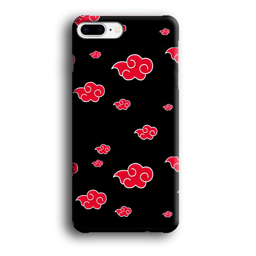 Naruto - Akatsuki Symbol iPhone 8 Plus Case-Phone Case-3D Case-Altracase