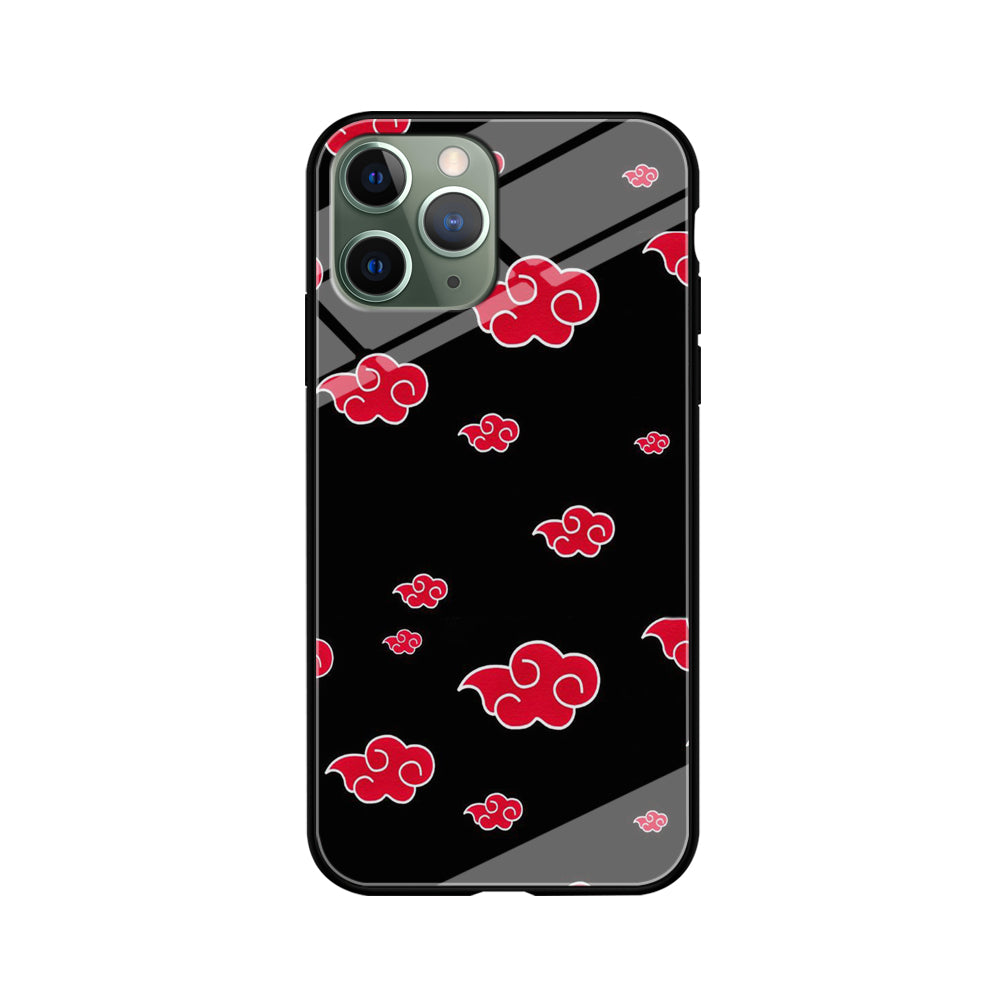 Naruto - Akatsuki Symbol iPhone 11 Pro Case-Phone Case-Tempered Glass Case-Altracase