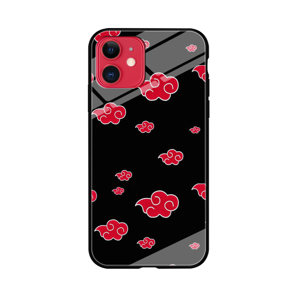 Naruto - Akatsuki Symbol iPhone 11 Case-Phone Case-Tempered Glass Case-Altracase