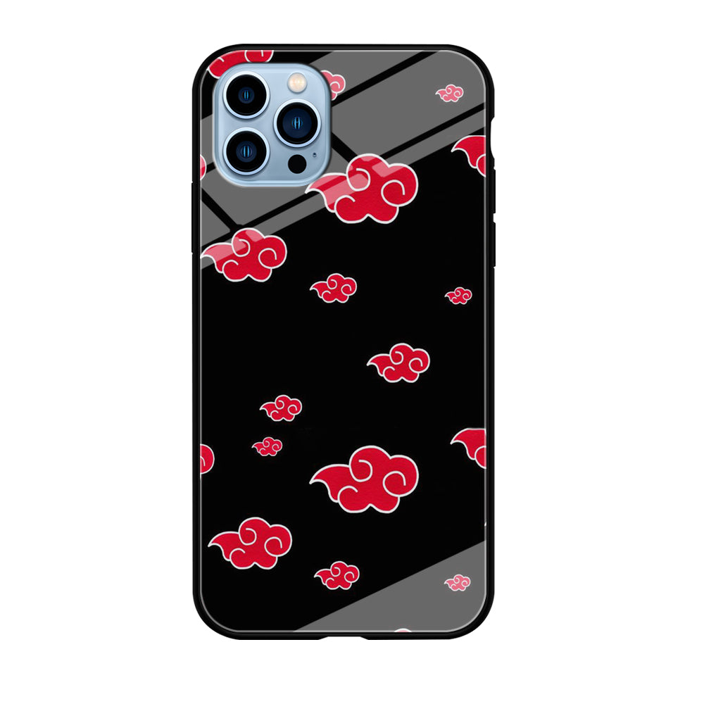 Naruto - Akatsuki Symbol iPhone 12 Pro Max Case-Phone Case-Tempered Glass Case-Altracase