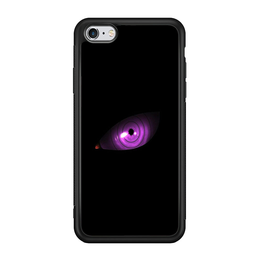 Naruto - Eye Rinnegan iPhone 6 Plus | 6s Plus Case-Phone Case-Rubber Black (2D Case)-Altracase