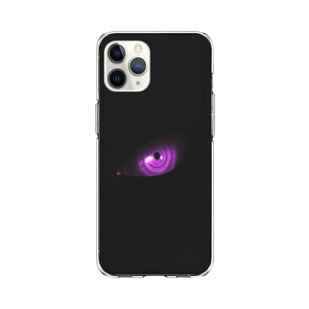 Naruto - Eye Rinnegan iPhone 11 Pro Max Case-Phone Case-Clear Soft Case-Altracase