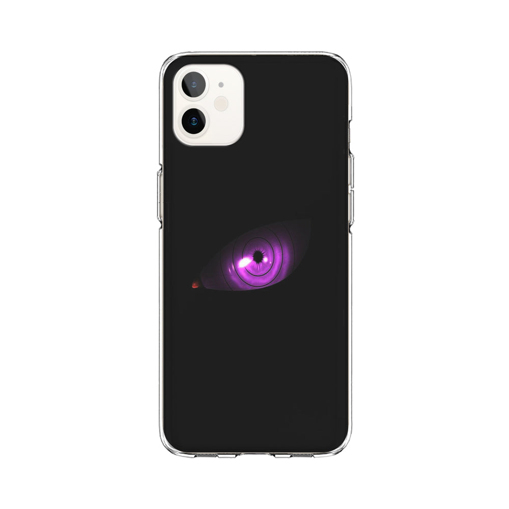 Naruto - Eye Rinnegan iPhone 12 Case-Phone Case-Clear Soft Case-Altracase