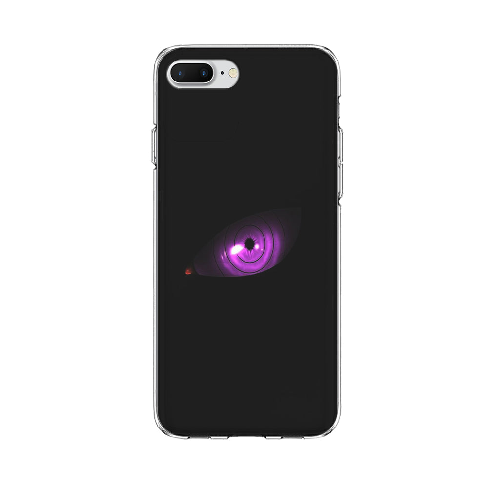 Naruto - Eye Rinnegan iPhone 8 Plus Case-Phone Case-Clear Soft Case-Altracase
