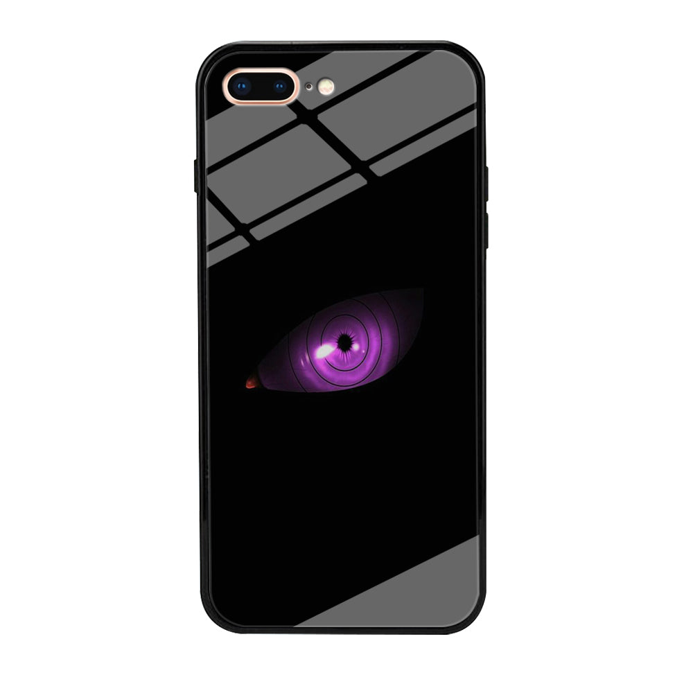 Naruto - Eye Rinnegan iPhone 8 Plus Case-Phone Case-Tempered Glass Case-Altracase