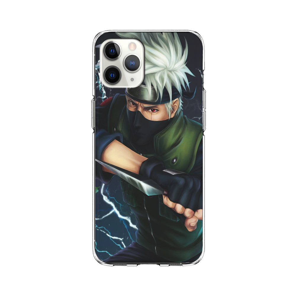 Naruto - Kakashi Hatake iPhone 11 Pro Max Case-Phone Case-Clear Soft Case-Altracase