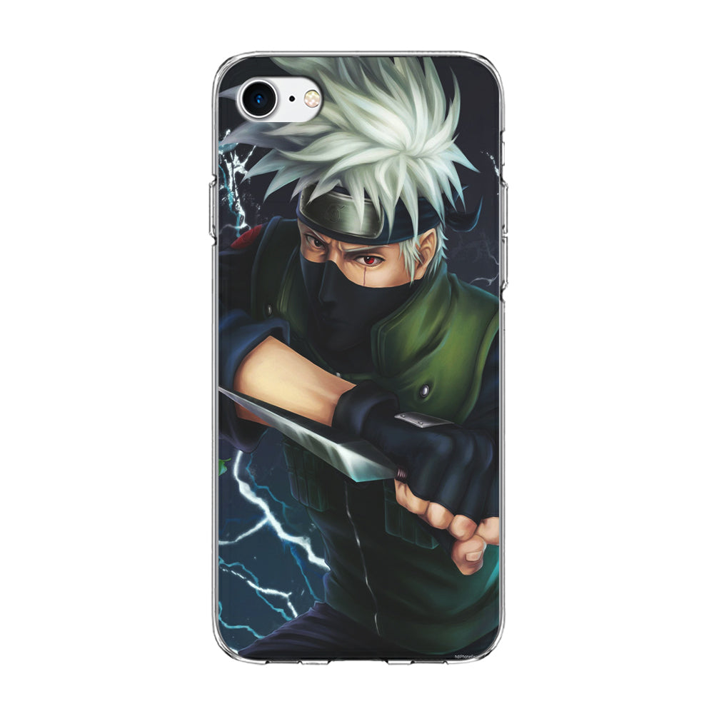 Naruto - Kakashi Hatake iPhone 7 Case-Phone Case-Clear Soft Case-Altracase