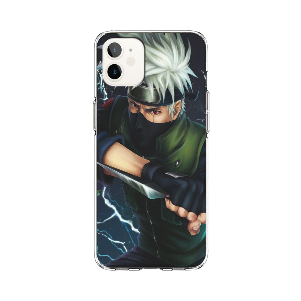 Naruto - Kakashi Hatake iPhone 12 Case-Phone Case-Clear Soft Case-Altracase